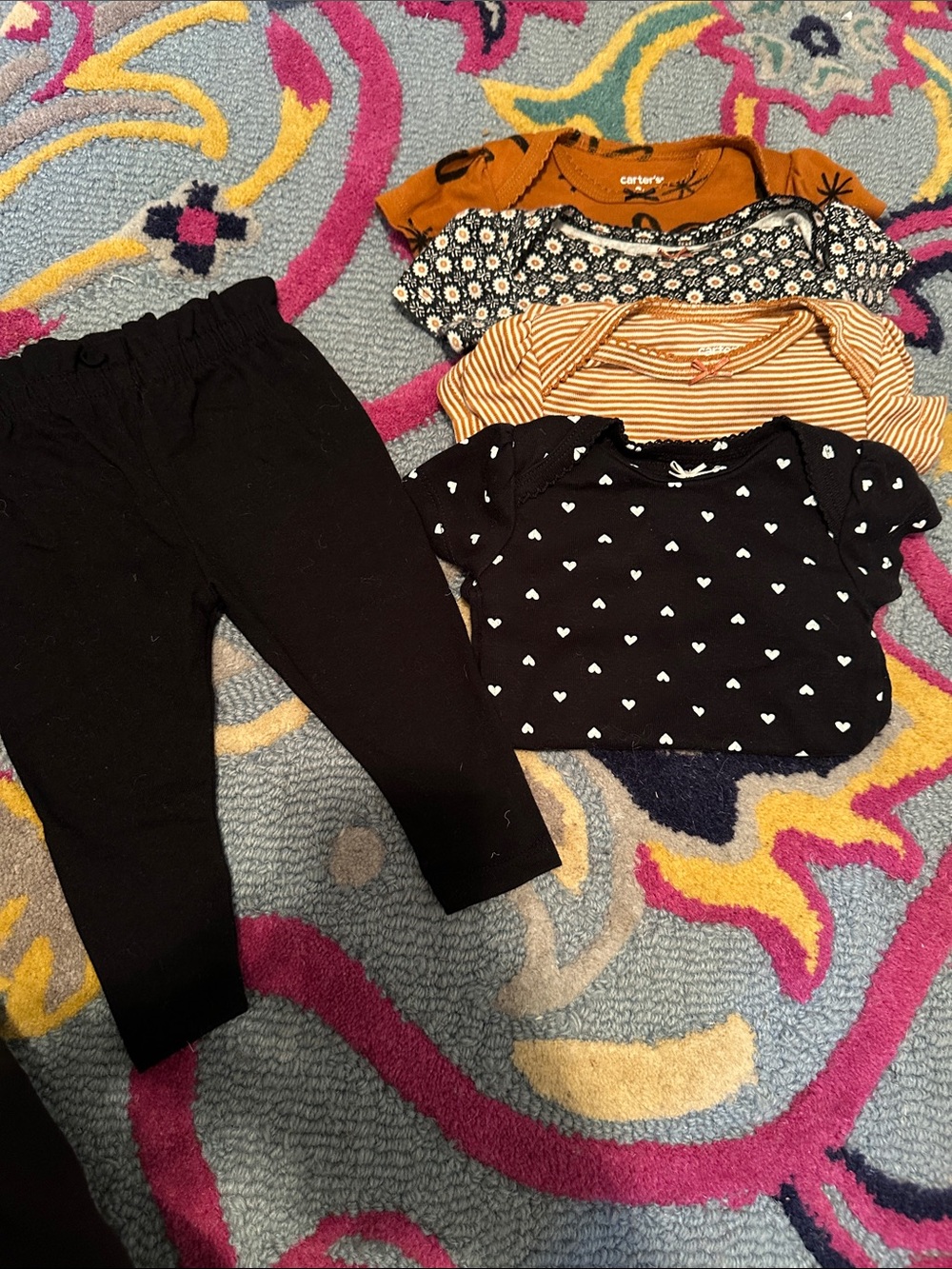 Carter’s onesie and Pants Bundle